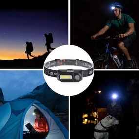 LED Head Torch,Portable Mini Headlamp USB Rechargeable Camping Head Lamp Fishing Headlight Flashlight Headlamp Torch