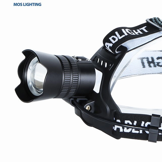 LED Headlight Outdoor Induction USB Rechargeable Super Bright Headlights Aluminum Alloy Headlamp Camping Fishing Cycling 3.7V
