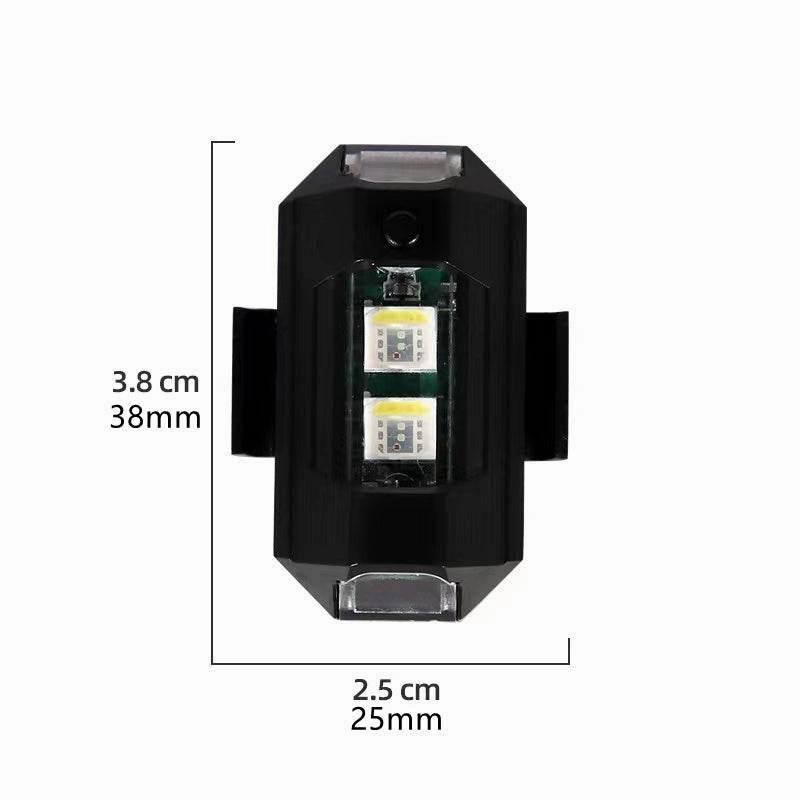 LED Strobe Lights - Universal Safety Lights for Motorcycles and Drones