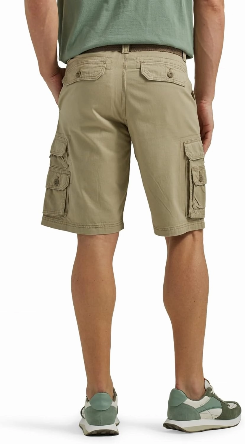 Lee Men's Dungarees Belted Wyoming Cargo Short