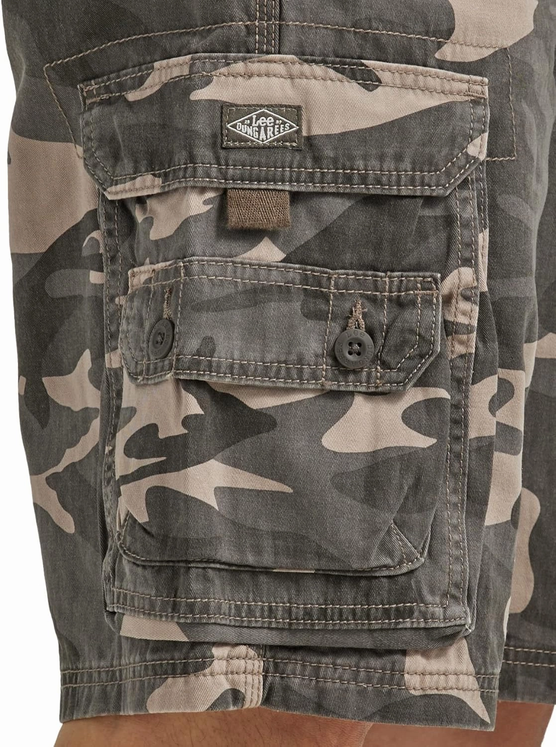 Lee Men's Dungarees Belted Wyoming Cargo Short