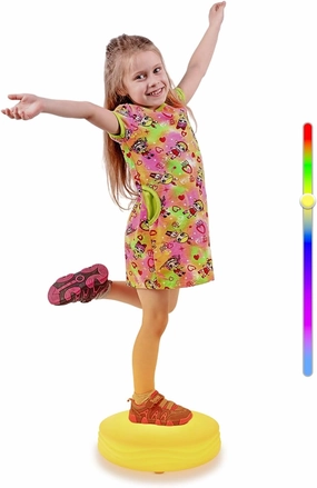 Light Up Floor Tile, LED Touch Light Fun Toy, Rechargeable Sensory Light Toys for Kids