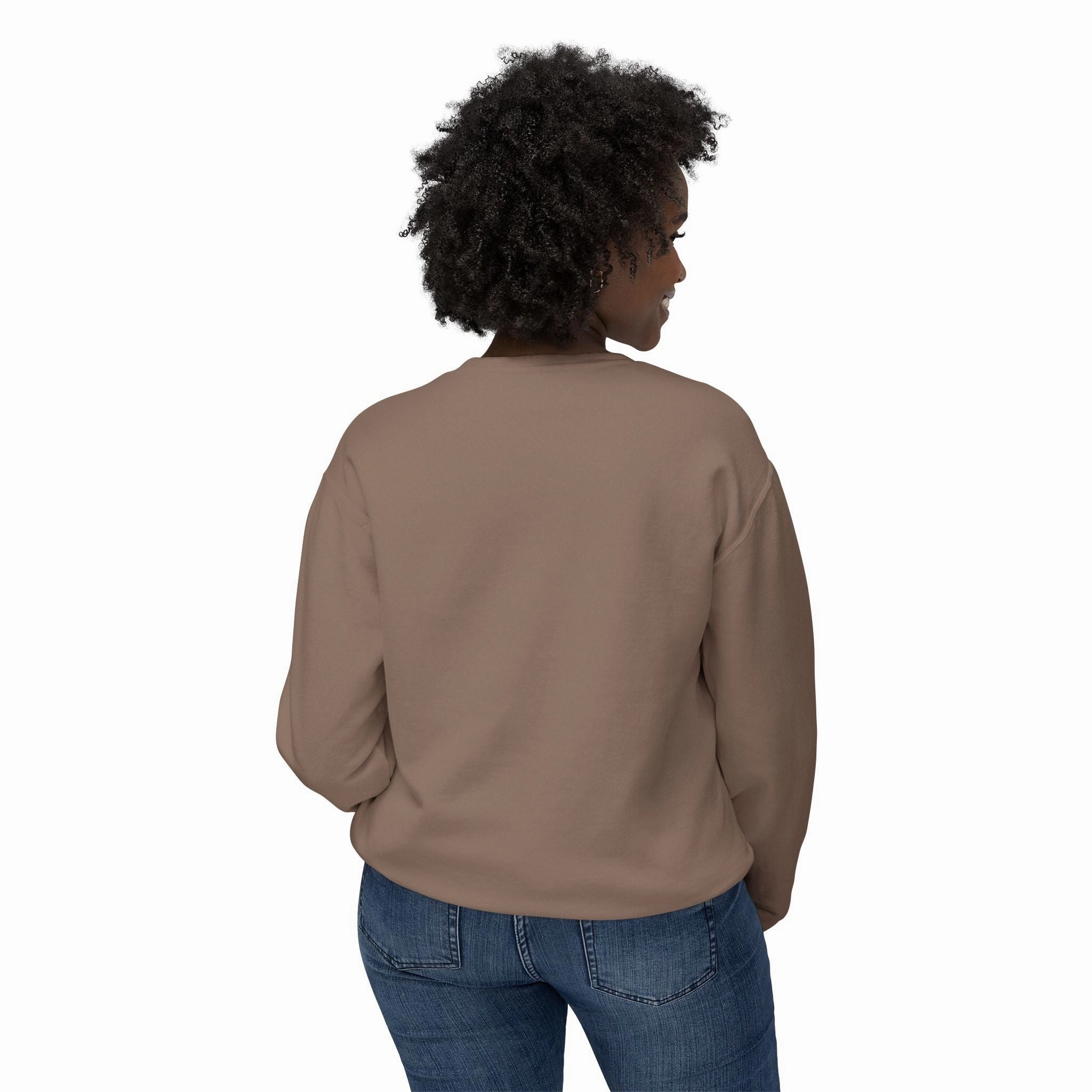 Lightweight Logo Comfort Color Crewneck