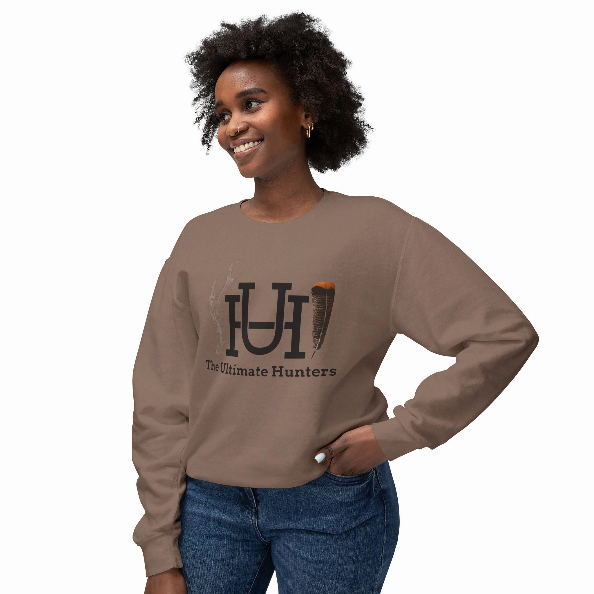 Lightweight Logo Comfort Color Crewneck