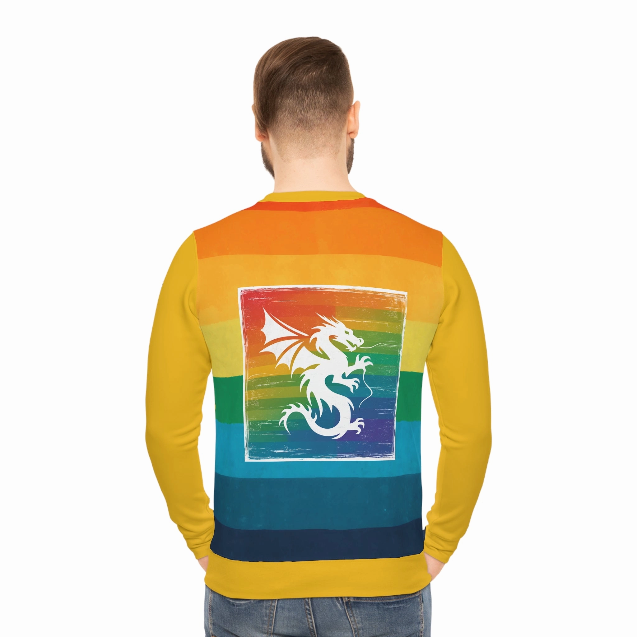 Lightweight Sweatshirt - Striped Dragon
