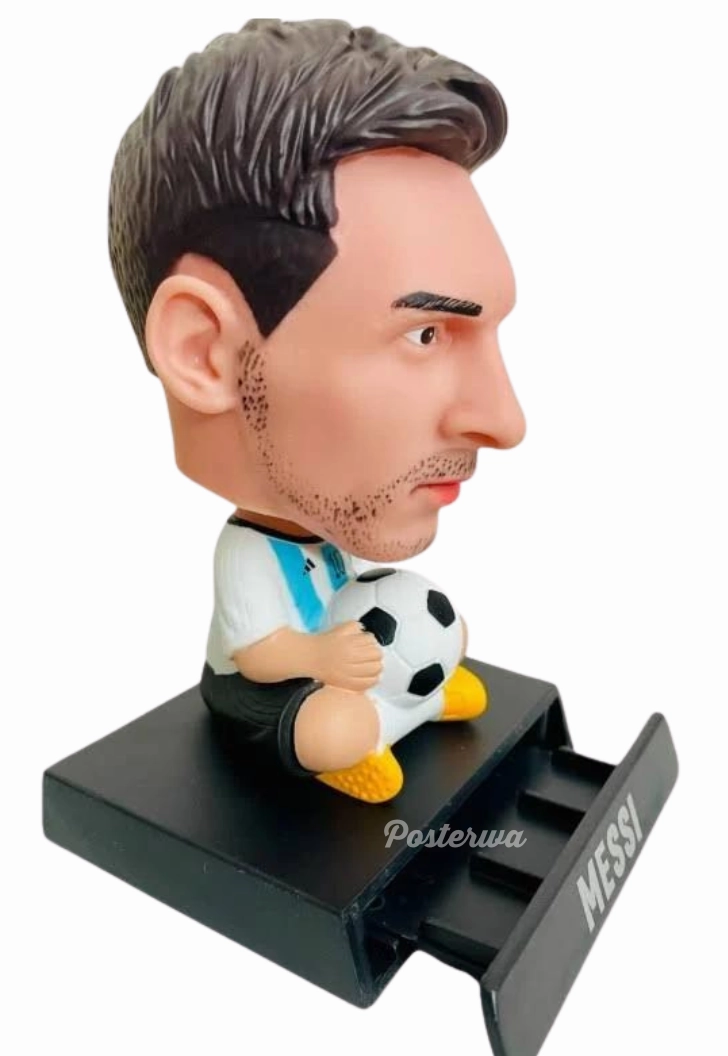 Lionel Messi Bobble Head with Mobile Holder