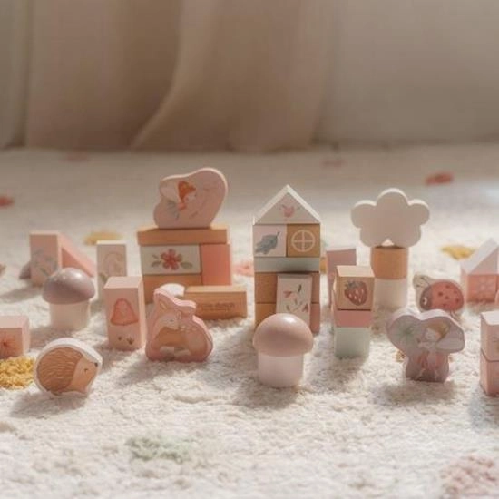 Little Dutch, Building Blocks FSC - Fairy Garden