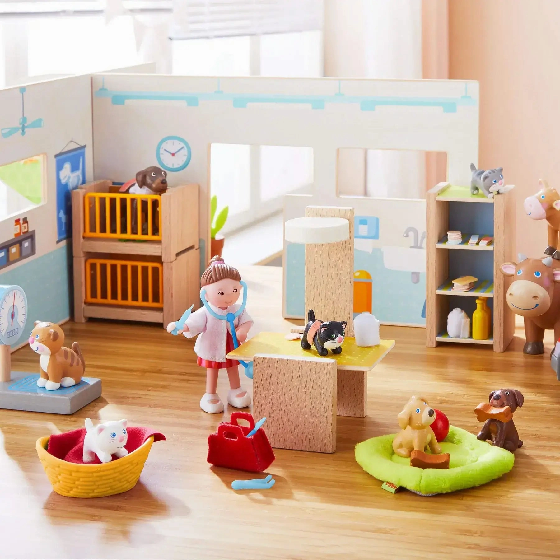 Little Friends Vet Clinic Play Set with Rebecca Doll and Vet