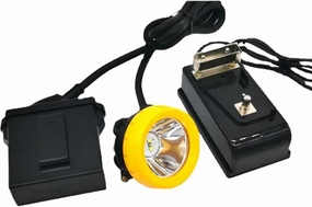 Long-Life Led Head-Mounted Miner's Lamp, Miner's Cap Lamp Clip, Super Bright Mining, High-Power Led Light Source, Rechargeable and Waterproof, Suitable for Outdoor Activities