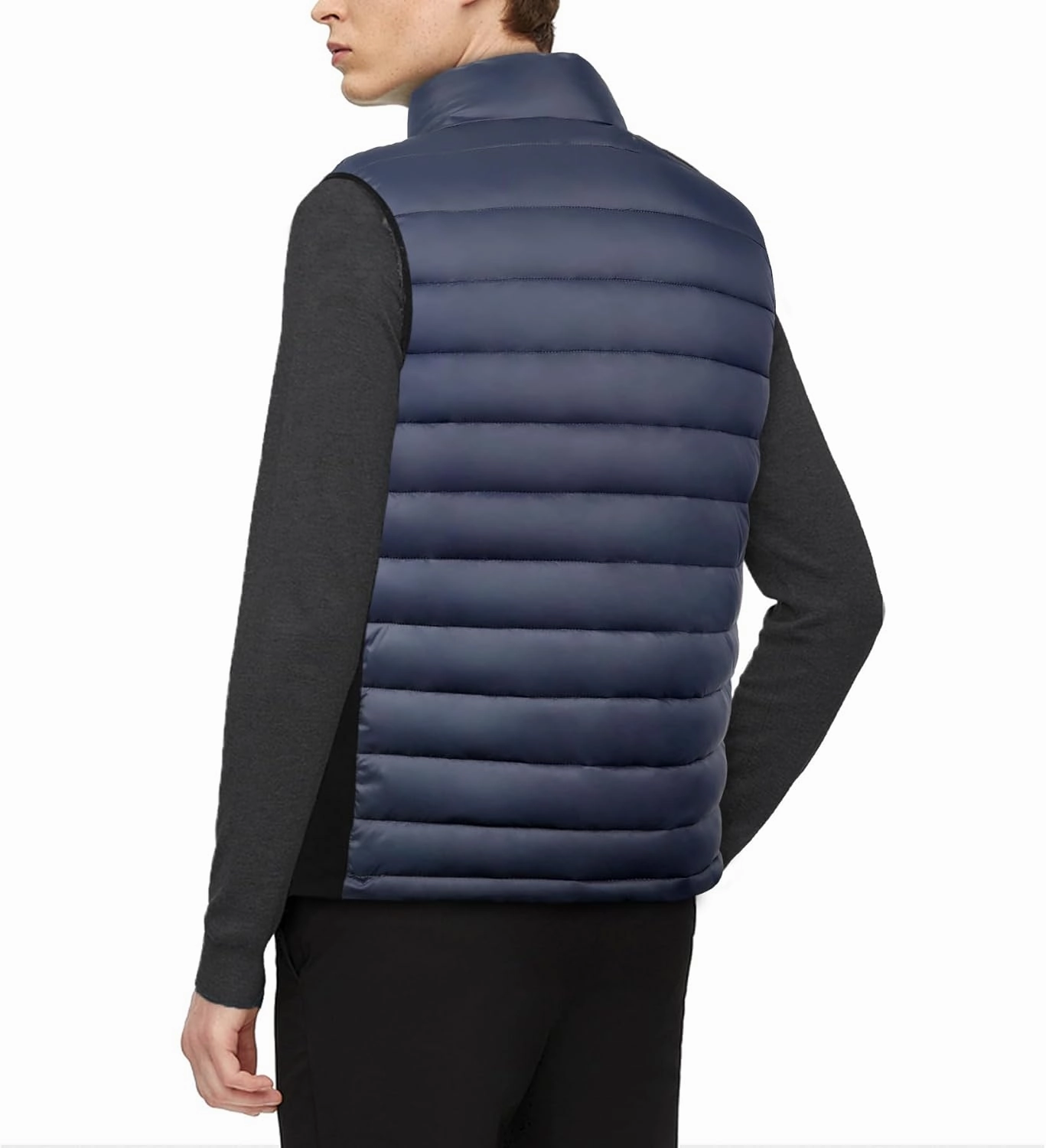 Loowoko Heated Vest for Men with Battery Pack Included, Rechargeable Electric Heating Jacket Coat, Lightweight Warming Vests
