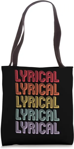 Lyrical Tote Bag