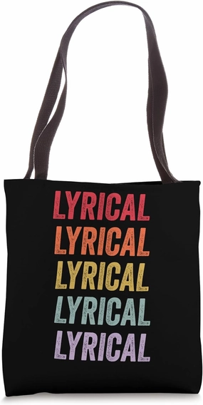 Lyrical Tote Bag