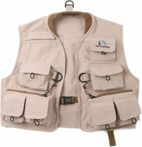 M MAXIMUMCATCH Maxcatch Kids Fly Fishing Vest Youth Vest Pack, 100% Cotton