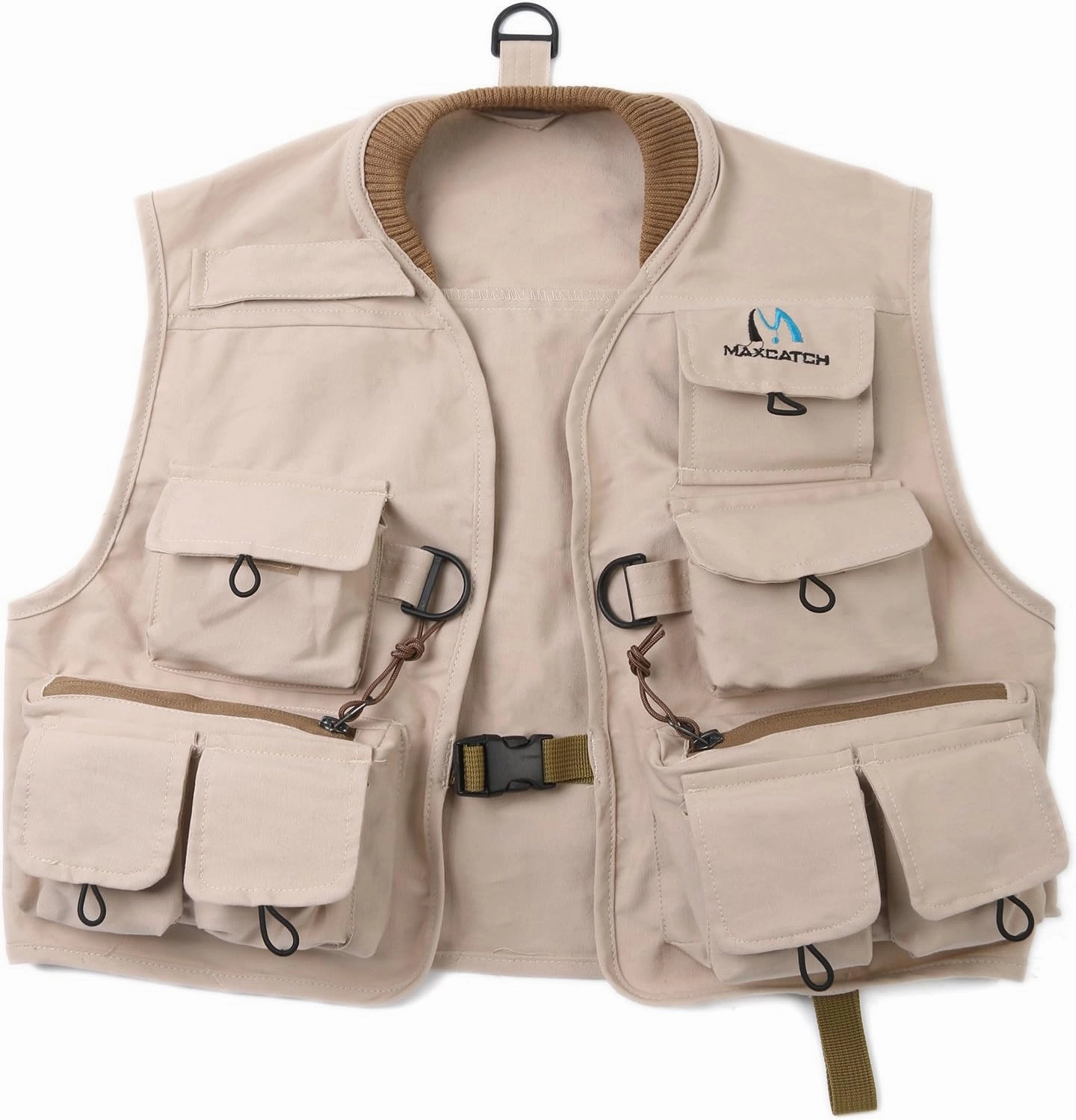 M MAXIMUMCATCH Maxcatch Kids Fly Fishing Vest Youth Vest Pack, 100% Cotton
