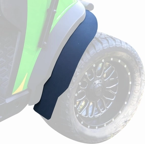MadJax Golf Cart Fender Flare Extension Kit Compatible with EZGO TXT with STORM Body Kit and MadJax XSeries | Adds 3 Inches of Protection from Mud and Debris