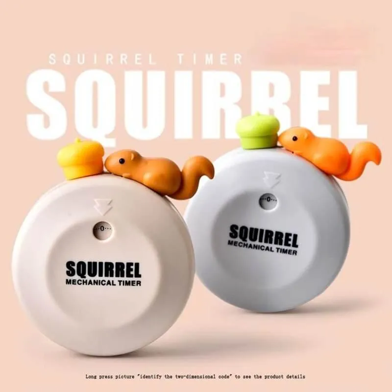 Magnetic Cute Animal Kitchen Timer - Fun Cooking Accessory