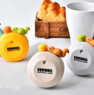 Magnetic Cute Animal Kitchen Timer - Fun Cooking Accessory