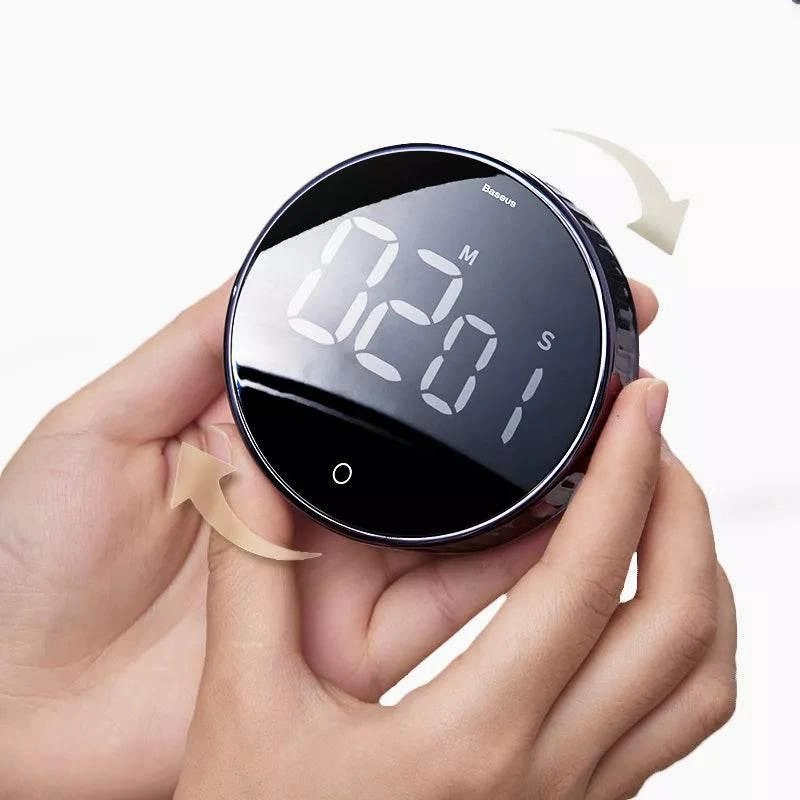 Magnetic Digital Kitchen Timer - Countdown Alarm Clock