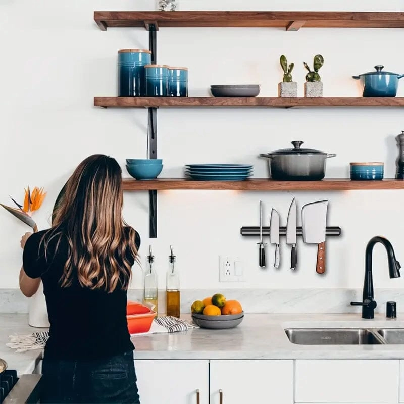 Magnetic Knife Holder for Kitchen Wall