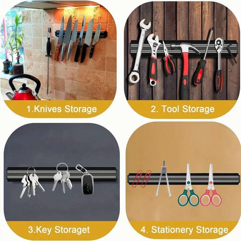 Magnetic Knife Holder for Kitchen Wall