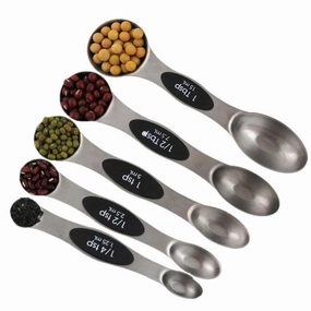Magnetic Measuring Spoons - Set of 5 Accurate Measurement Tools