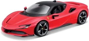 Maisto Ferrari SF90 STRADALE Build-it-Yourself Die-Cast Model Car Kit - 1:24 Scale, Assorted Designs and Colours