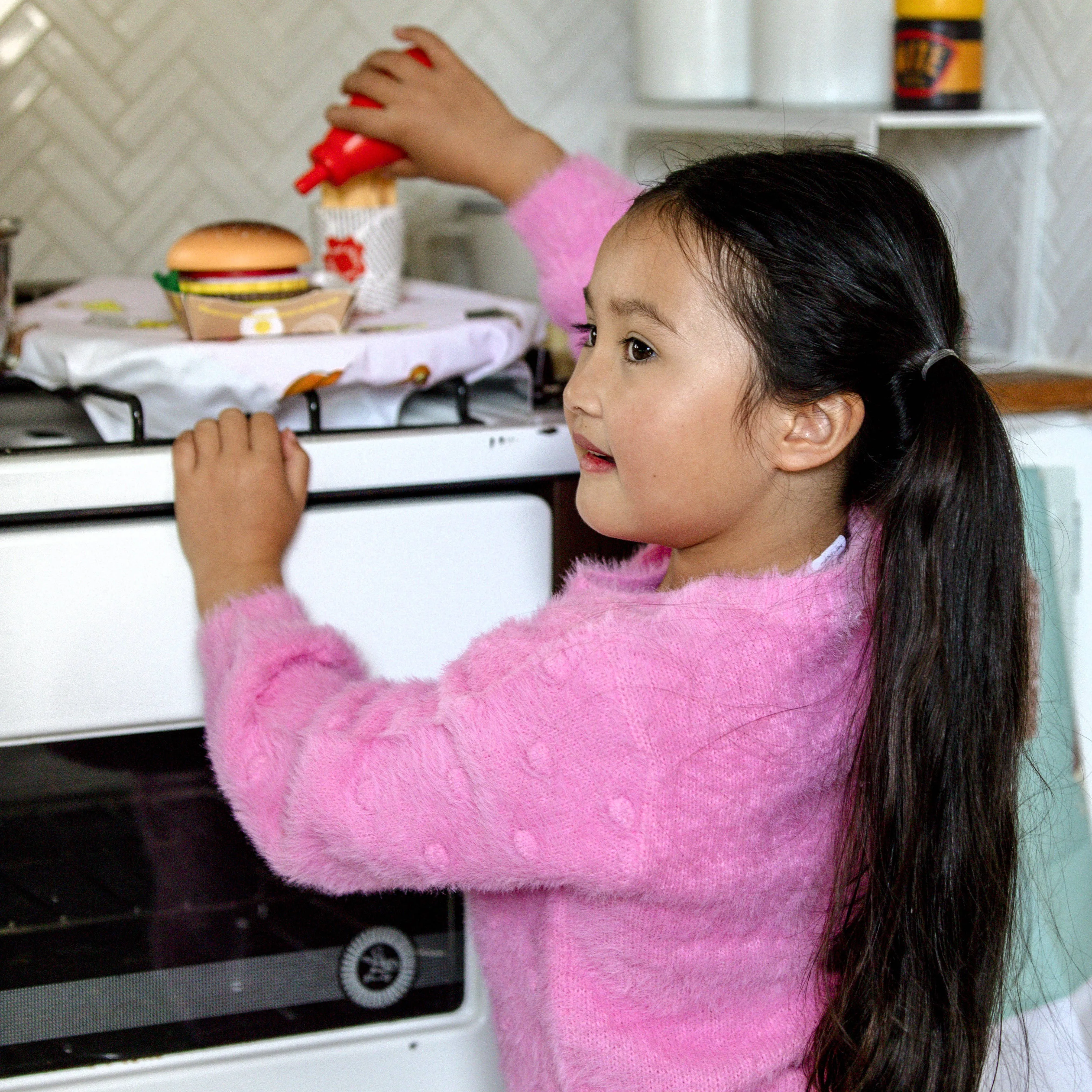 Make Me Iconic Wooden Toy Food Australian Food Set Play Kitchen Role Play Pretend and Imaginative Play 3yrs 