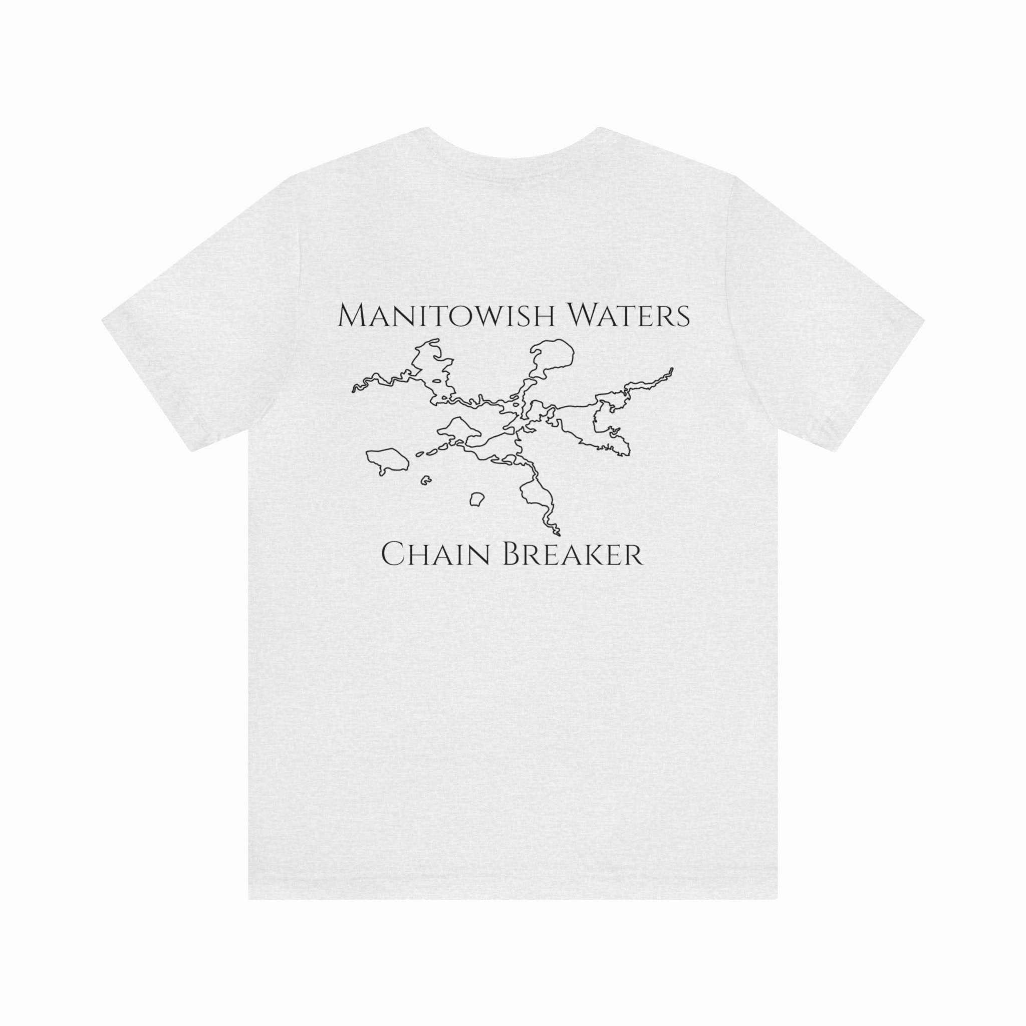 Manitowish Waters Unisex Lightweight Short Sleeve Tee