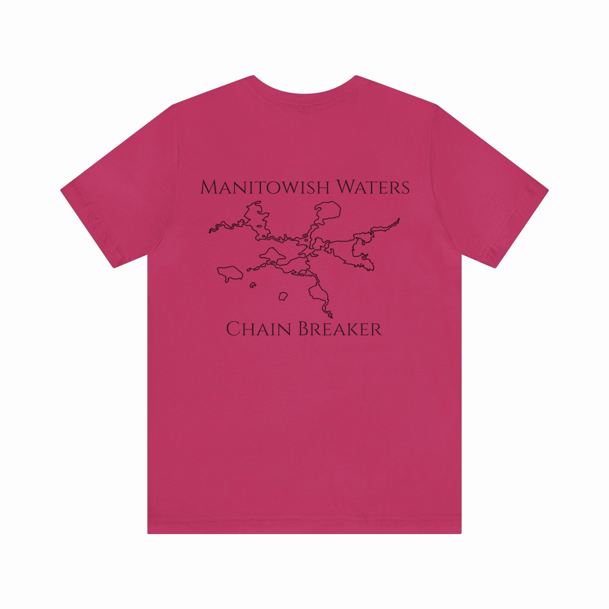 Manitowish Waters Unisex Lightweight Short Sleeve Tee