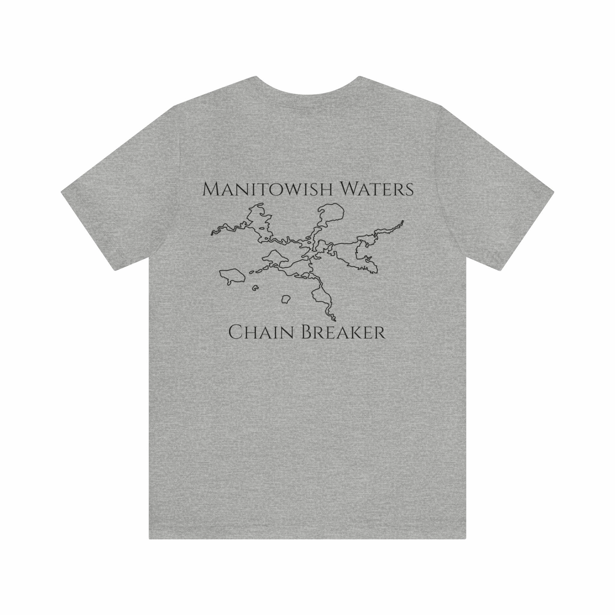 Manitowish Waters Unisex Lightweight Short Sleeve Tee