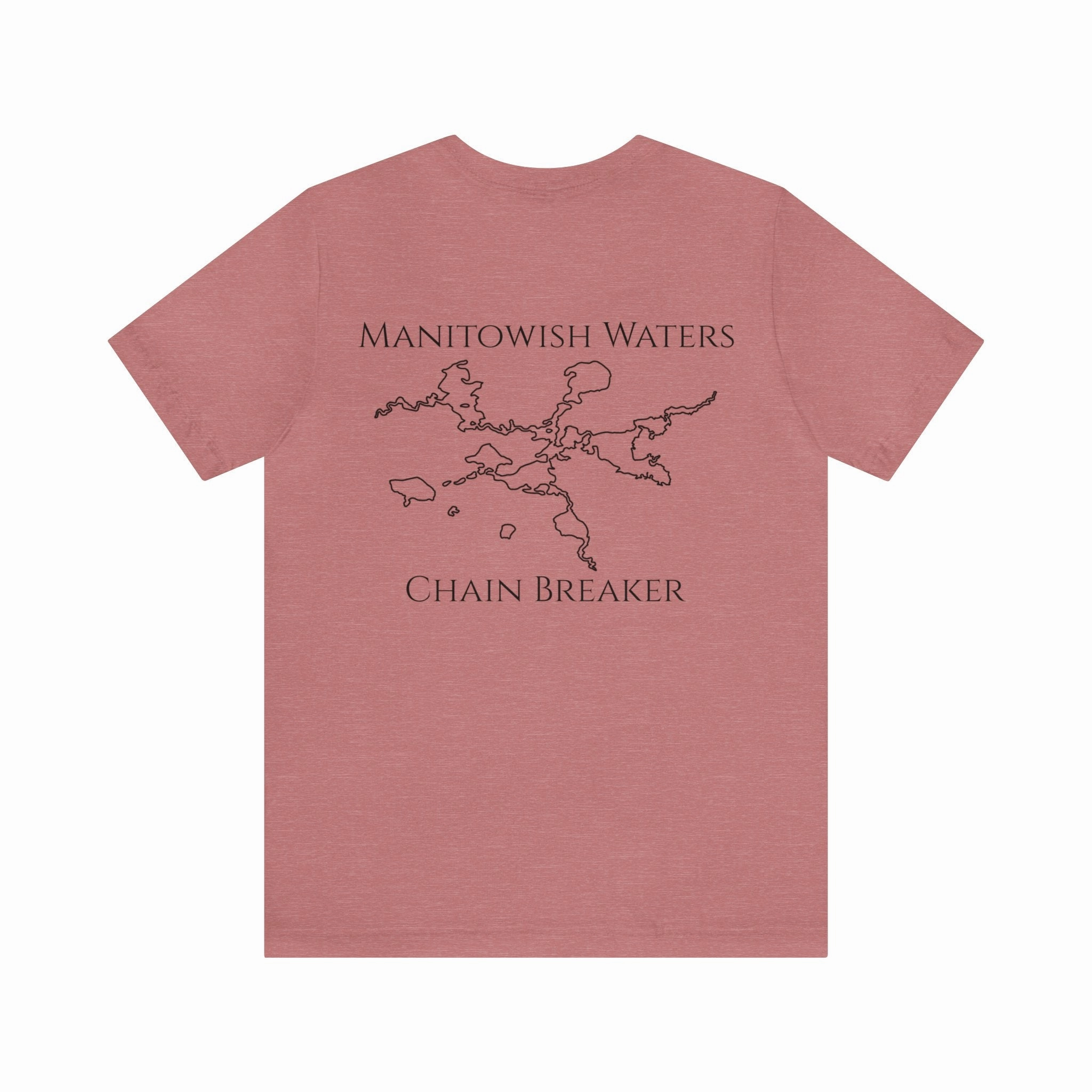 Manitowish Waters Unisex Lightweight Short Sleeve Tee