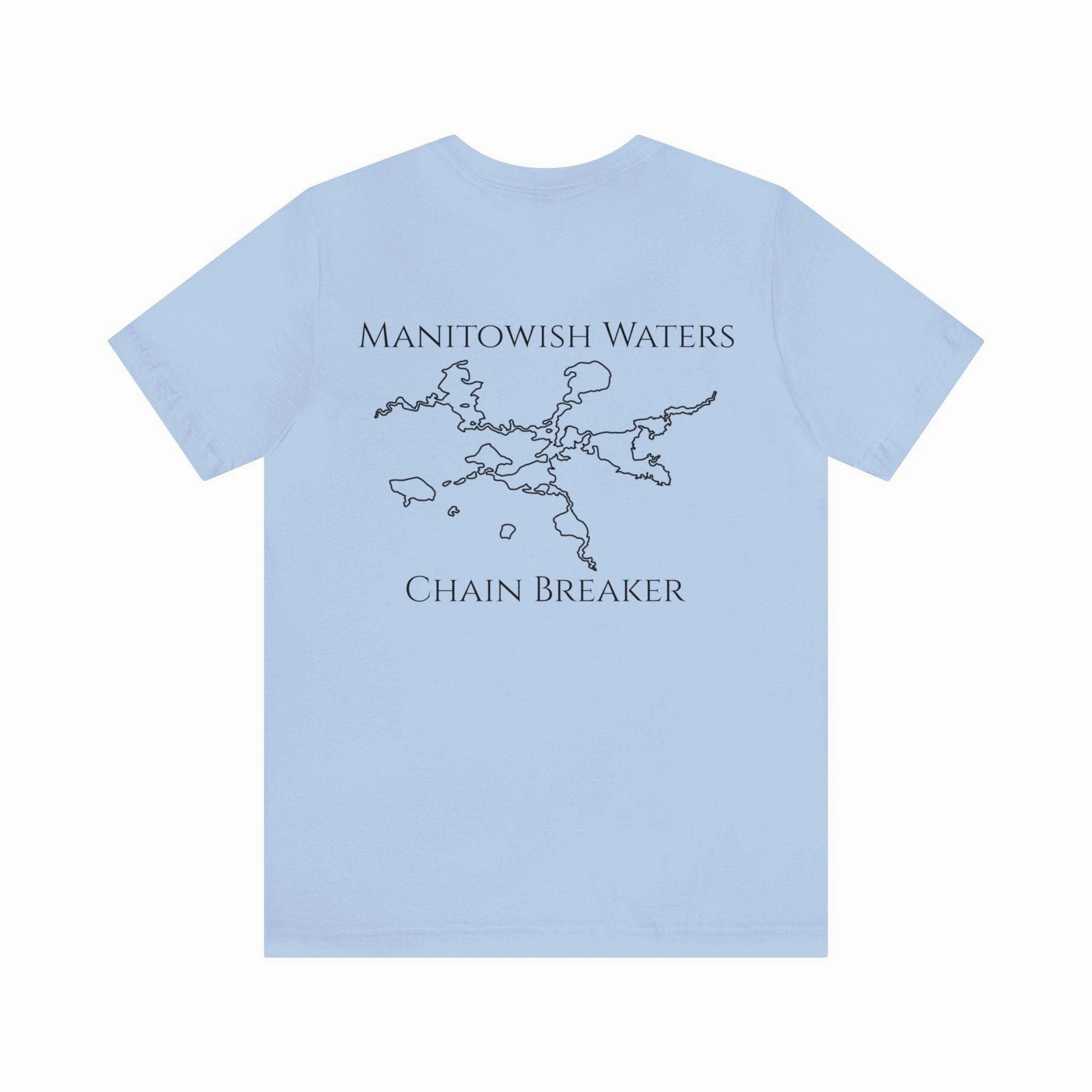 Manitowish Waters Unisex Lightweight Short Sleeve Tee