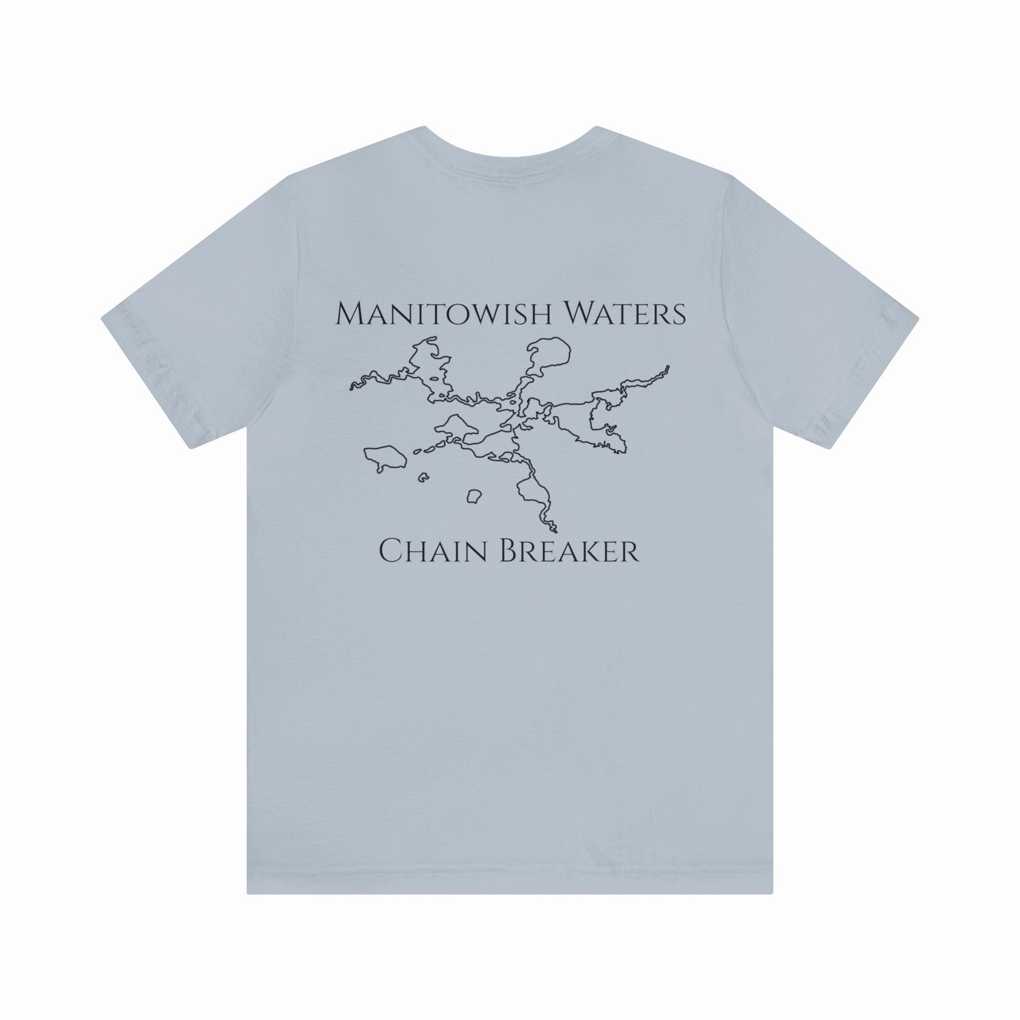 Manitowish Waters Unisex Lightweight Short Sleeve Tee