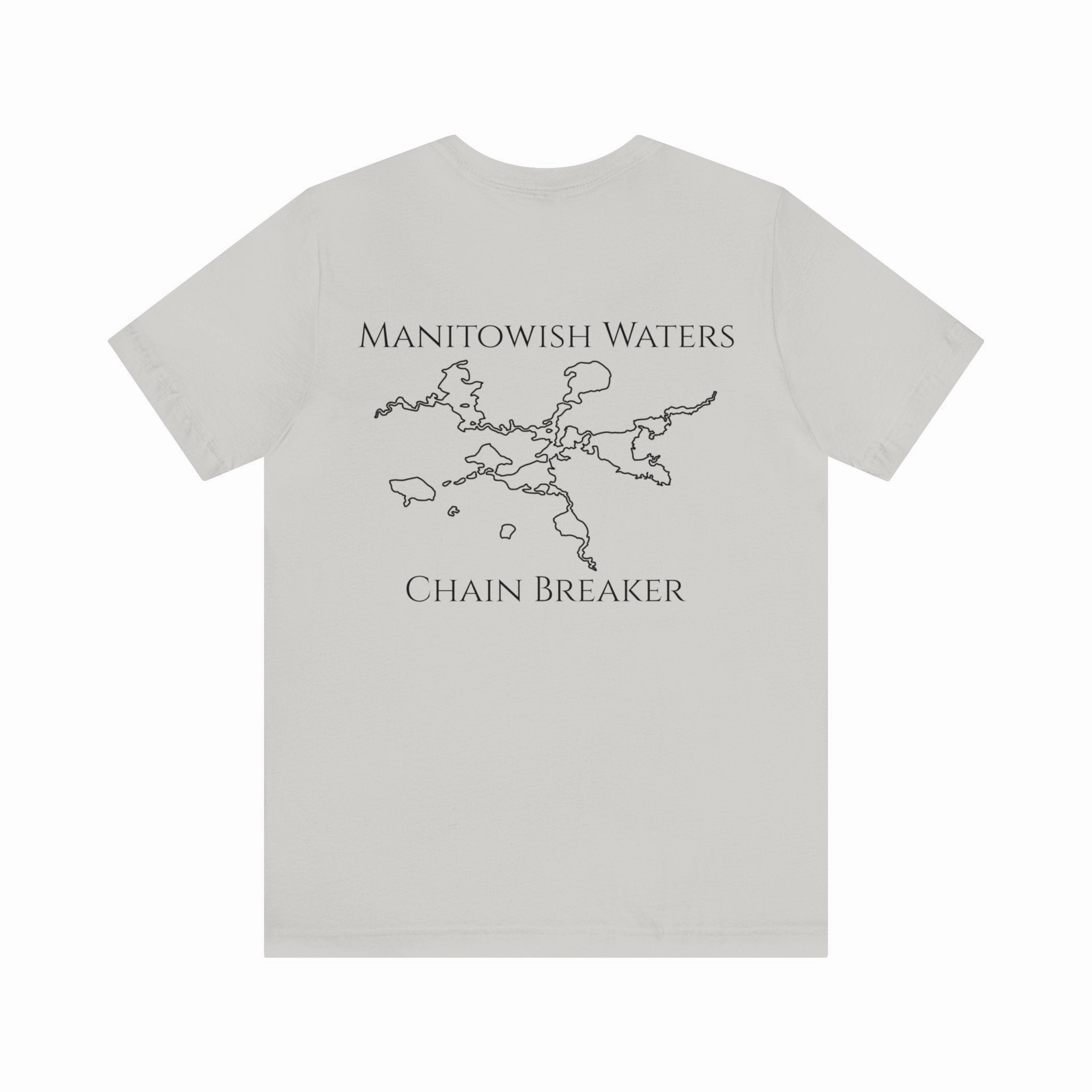 Manitowish Waters Unisex Lightweight Short Sleeve Tee
