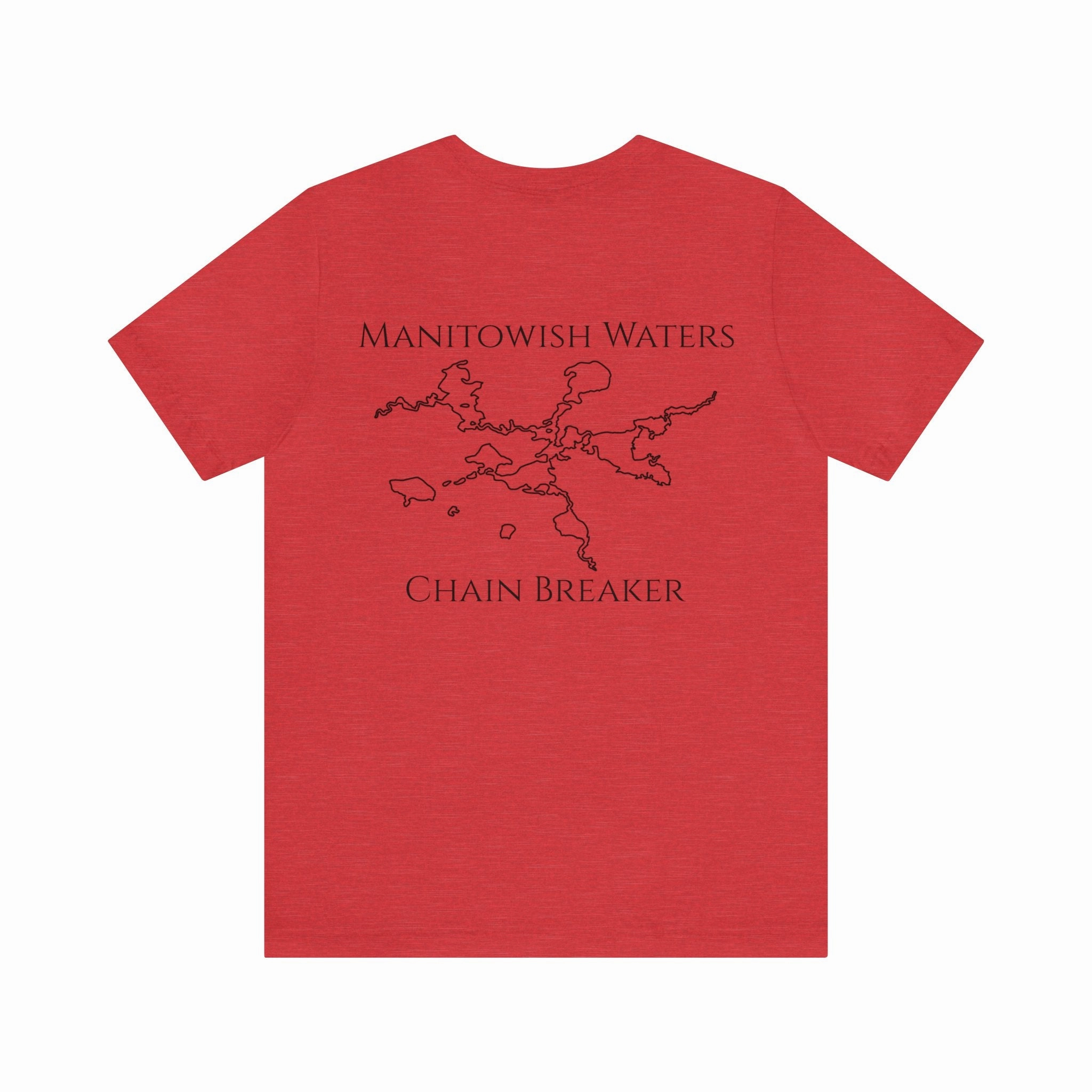 Manitowish Waters Unisex Lightweight Short Sleeve Tee