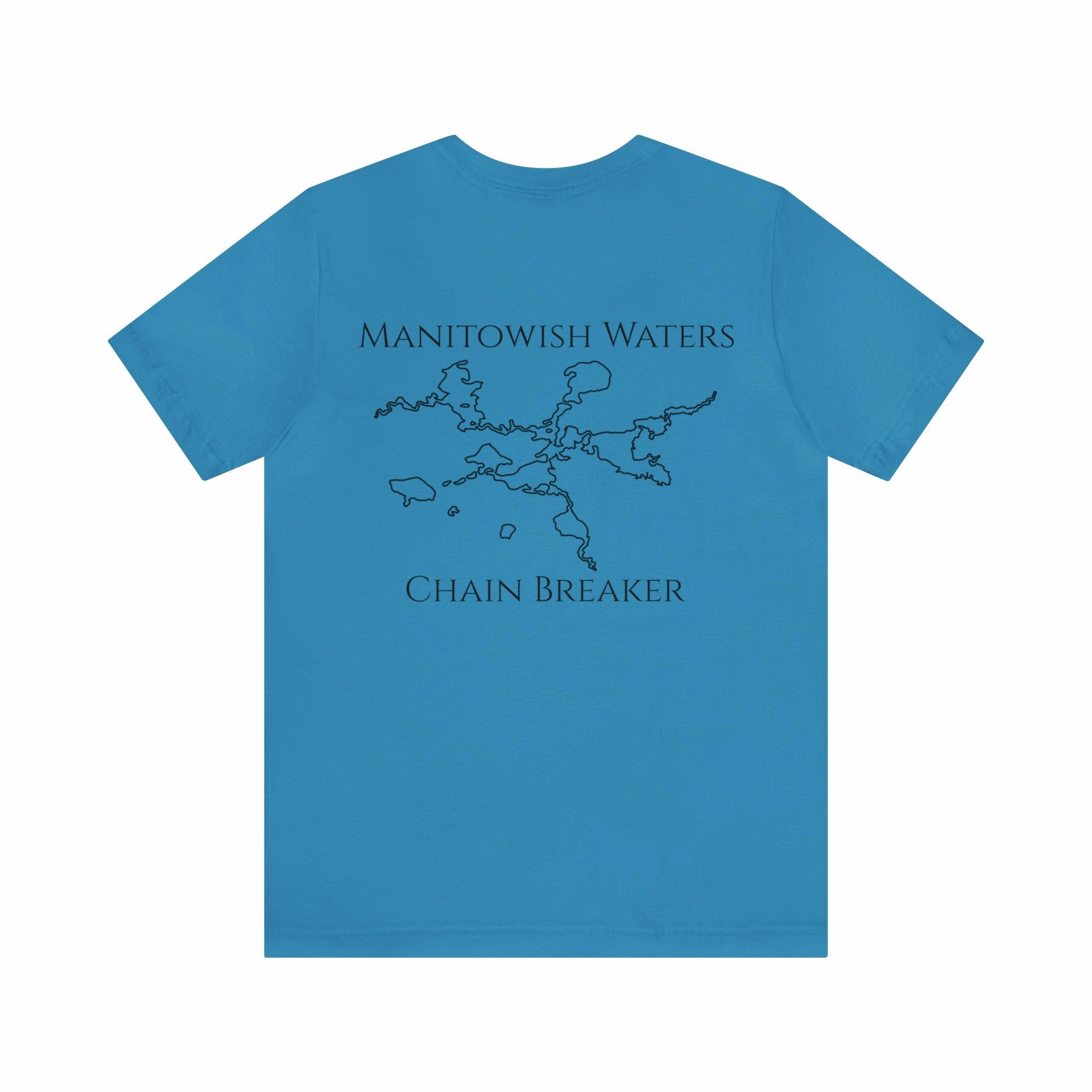 Manitowish Waters Unisex Lightweight Short Sleeve Tee