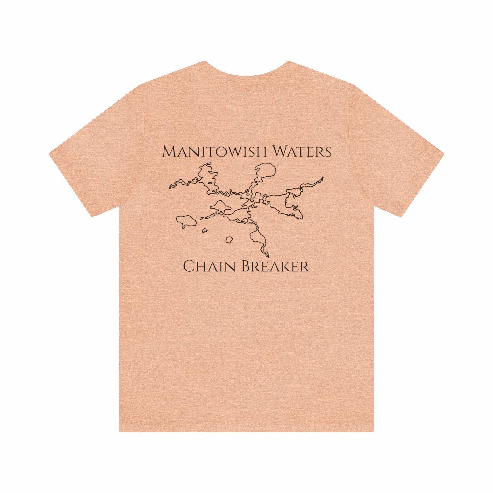 Manitowish Waters Unisex Lightweight Short Sleeve Tee