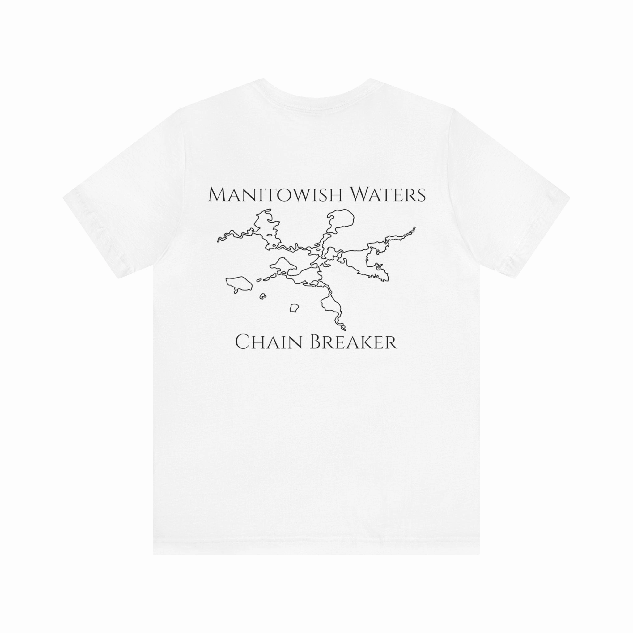 Manitowish Waters Unisex Lightweight Short Sleeve Tee
