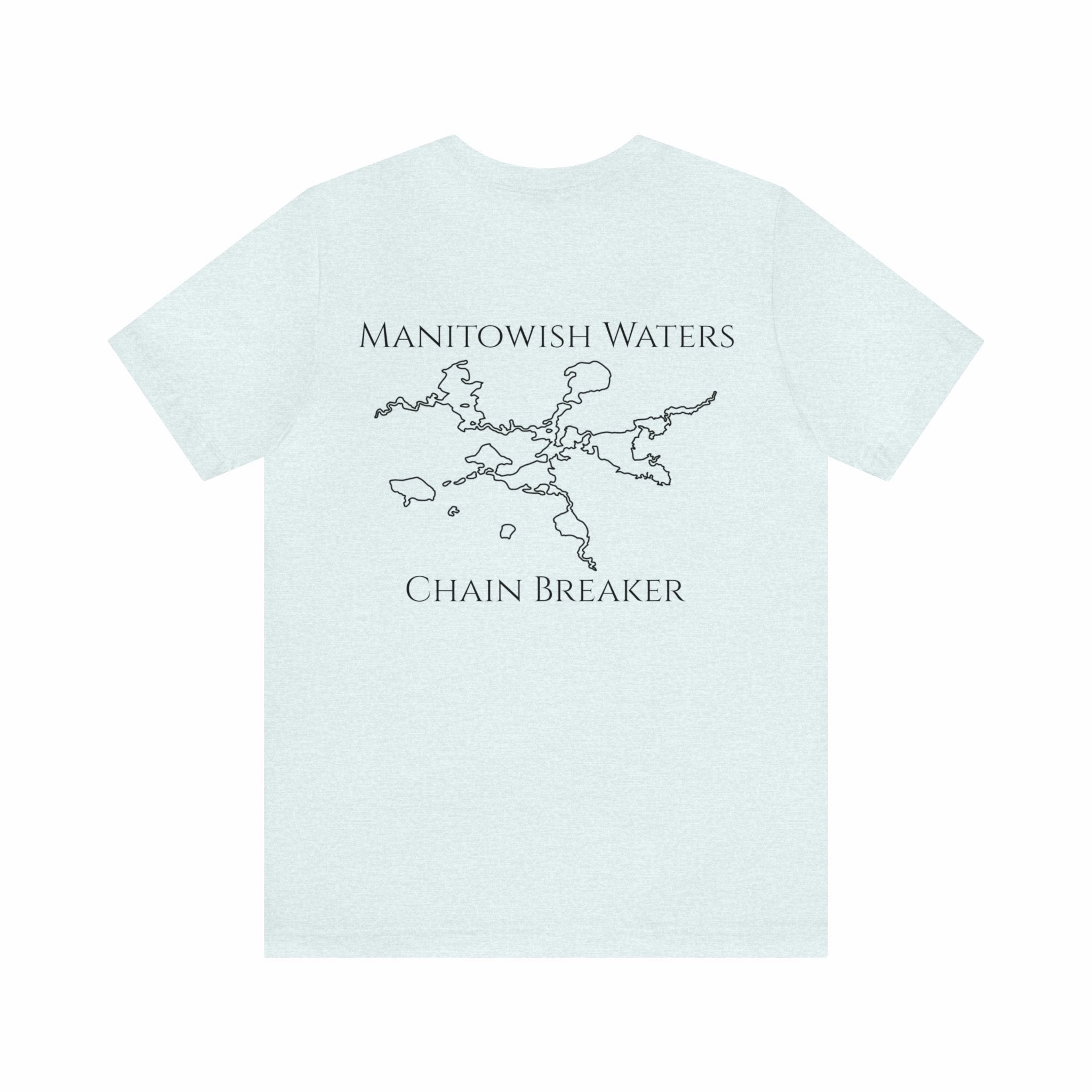 Manitowish Waters Unisex Lightweight Short Sleeve Tee