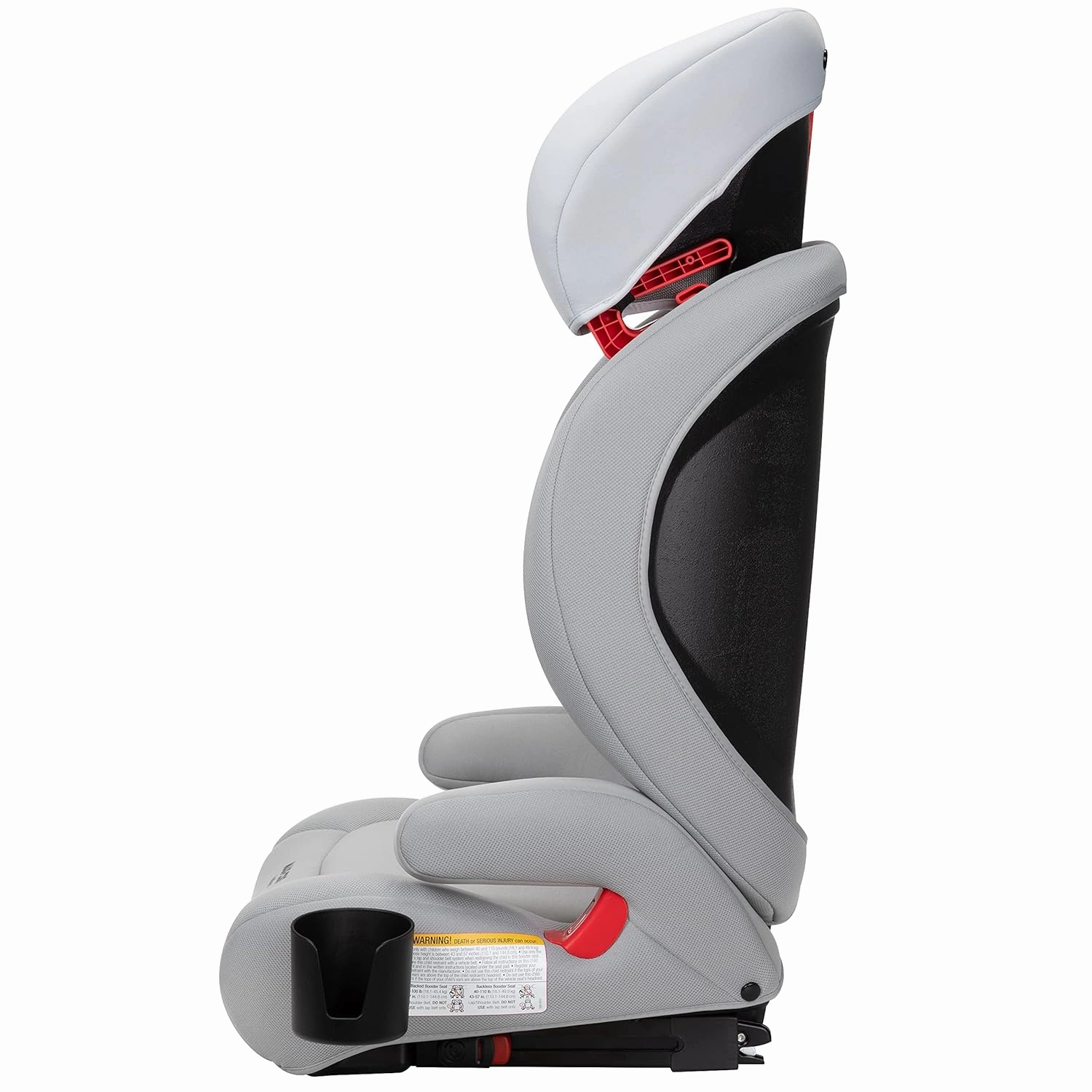 Maxi-Cosi High Back Booster Seats for Cars 40-100 lbs, Rodi Sport, Polished Pebble