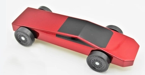 Maximum Velocity Pinewood Truck Kit | Includes Official Scout Speed Wheels, Speed Axles, Graphite & Tungsten Weight | CyberNater Derby Car Kit