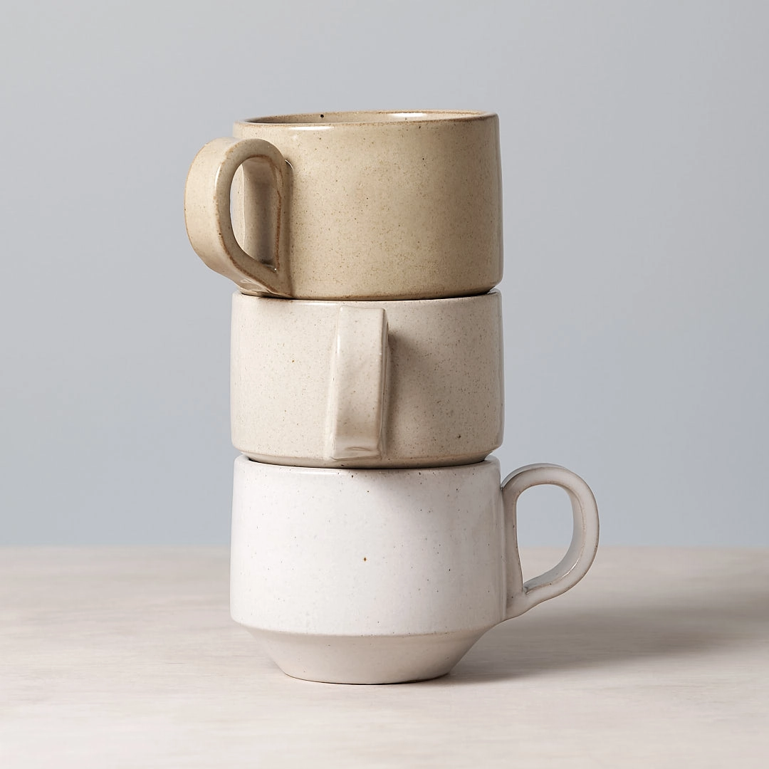 Medium Stacking Mug – Sand
