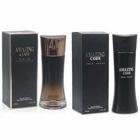Men's Cologne Amazing Code Combo Eau De Toilette for Men-Fresh, Romantic Scent Perfume for Men 3.4 Fl Oz Each Natural Spray For All Skin Daily Used