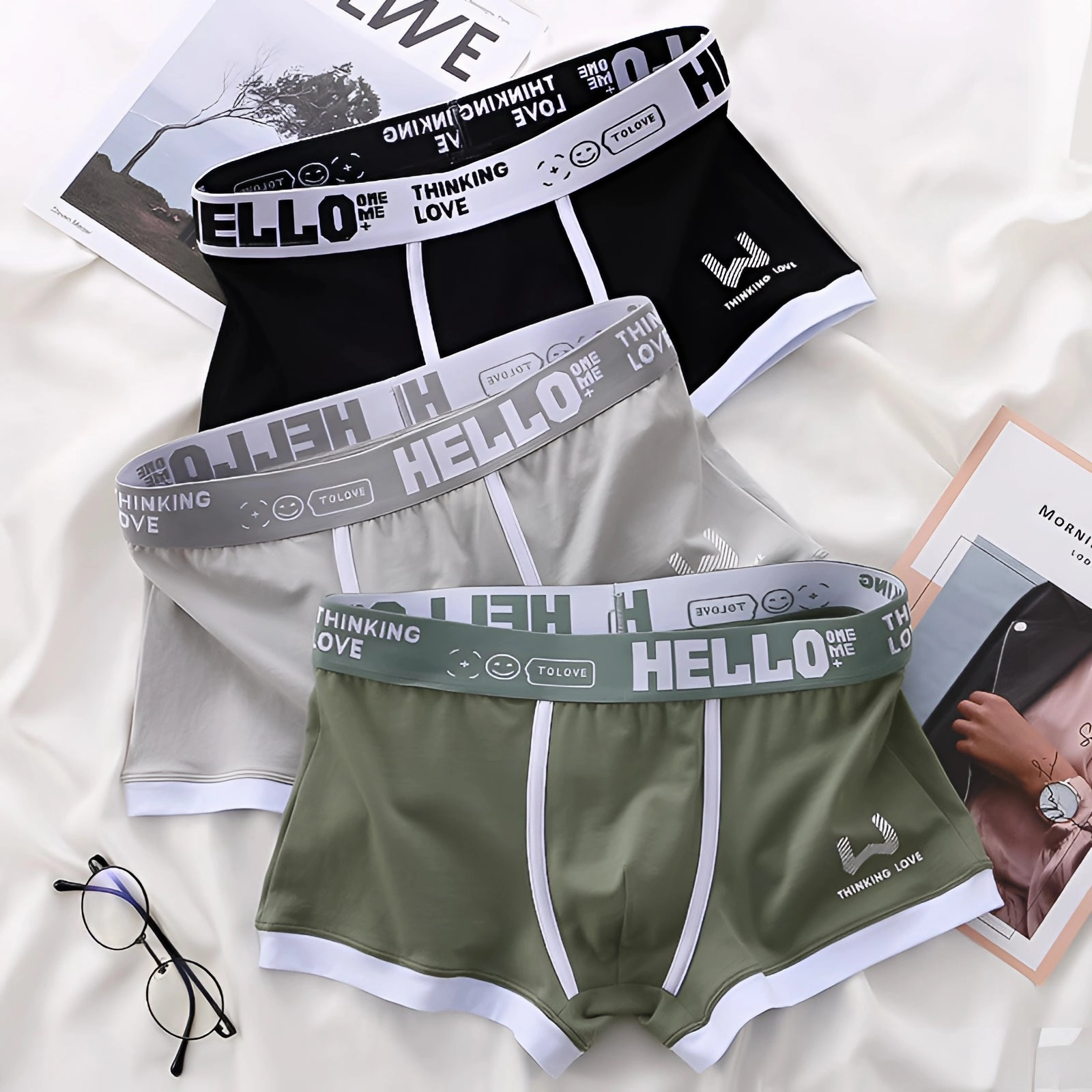 Men's Quick-Dry Hiking Underwear - Breathable, Lightweight, Durable