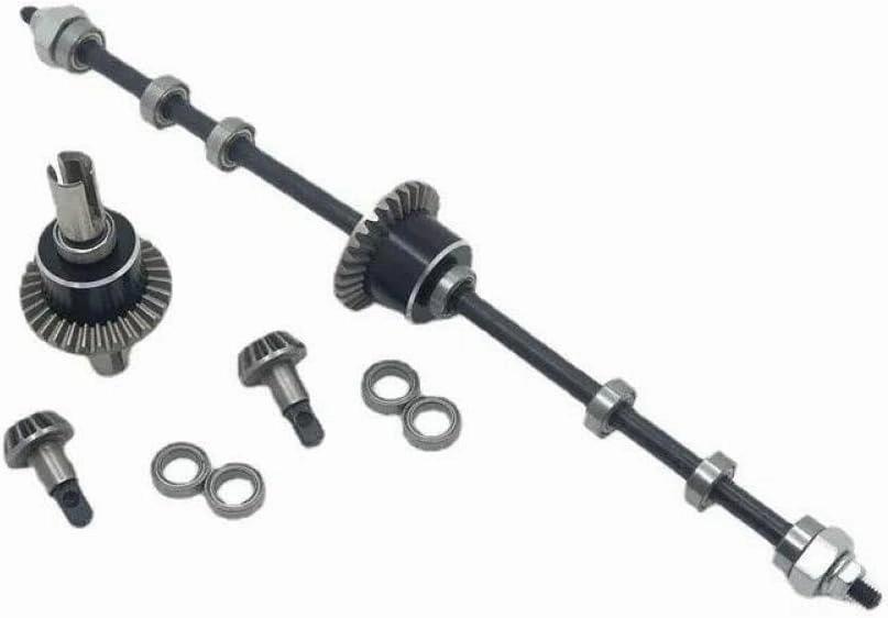 Metal Upgrade Parts for 1/12 RC Cars Compatible with 12428 12429 12423 12427 and Feiyue with Modified Front and Rear Differentials Axles