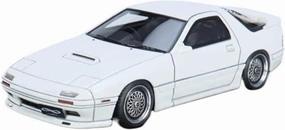 Metal Vehicles Toys 1:43 for Mazda Savanna RX7 Infini FC3S White Resin Car Model Collection Vehicle Display Placement Home Or Office Décor