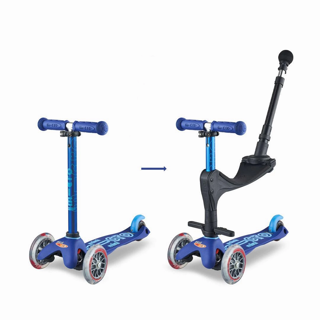 Micro Scooters Deluxe Set - Seat Push Handle   Footrest
