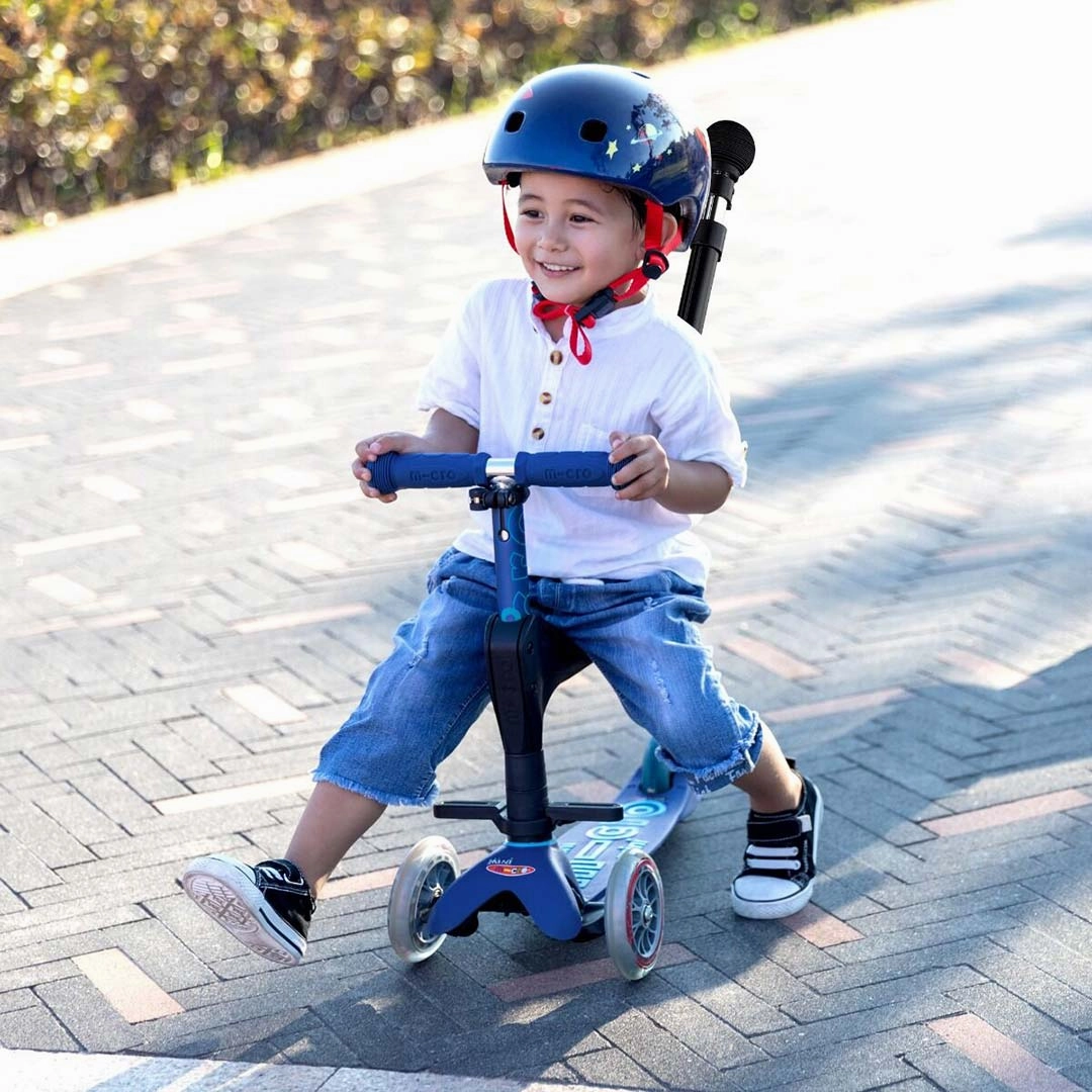 Micro Scooters Deluxe Set - Seat Push Handle   Footrest
