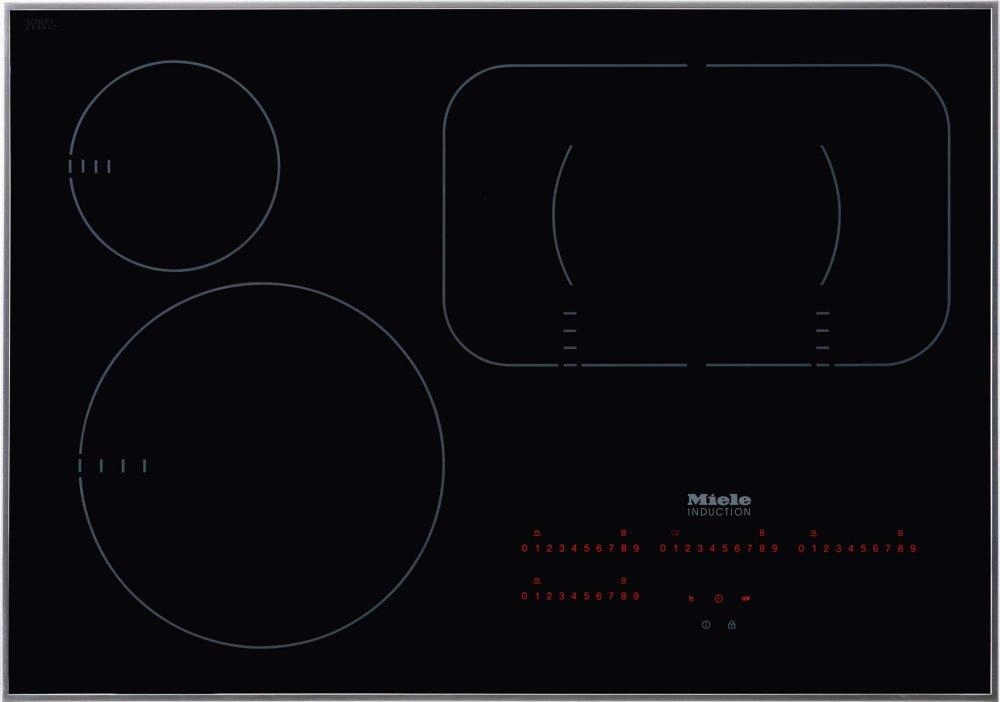 Miele KM6360STAINLESSSTEEL Km 6360 - Induction Cooktop With Powerflex Cooking Area For Maximum Versatility And Performance.