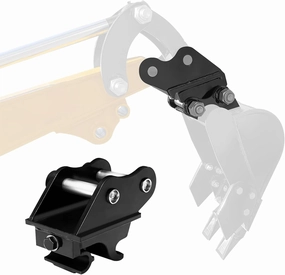 Mini Excavator Attachments Mechanical Quick Change Hitch for Small Digger Quick Coupler Fit Most of up to 3 tons Excavators